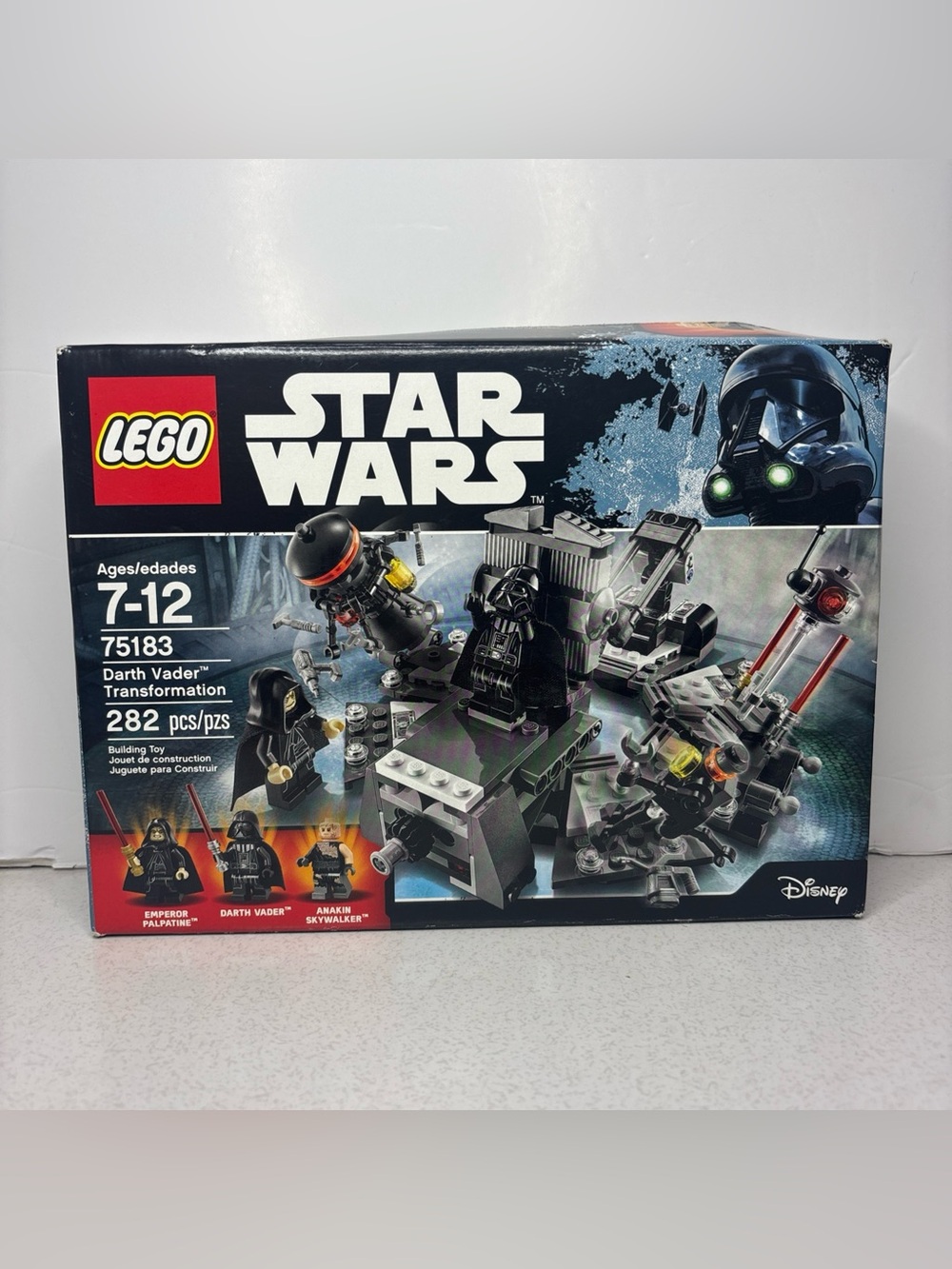 LEGO Star Wars 75183 Darth Vader Transformation 282 pcs Retired New Sealed